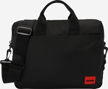 HUGO Aktówka 'Ethon 3.0' w kolorze czarny: przód