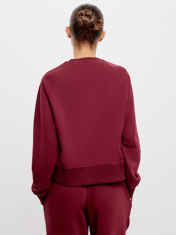 Sweat-shirt 'Cat with Coffee' Cat e Lolette en rouge