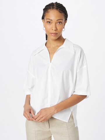 DRYKORN - Blusa 'NAVA' en blanco: frente