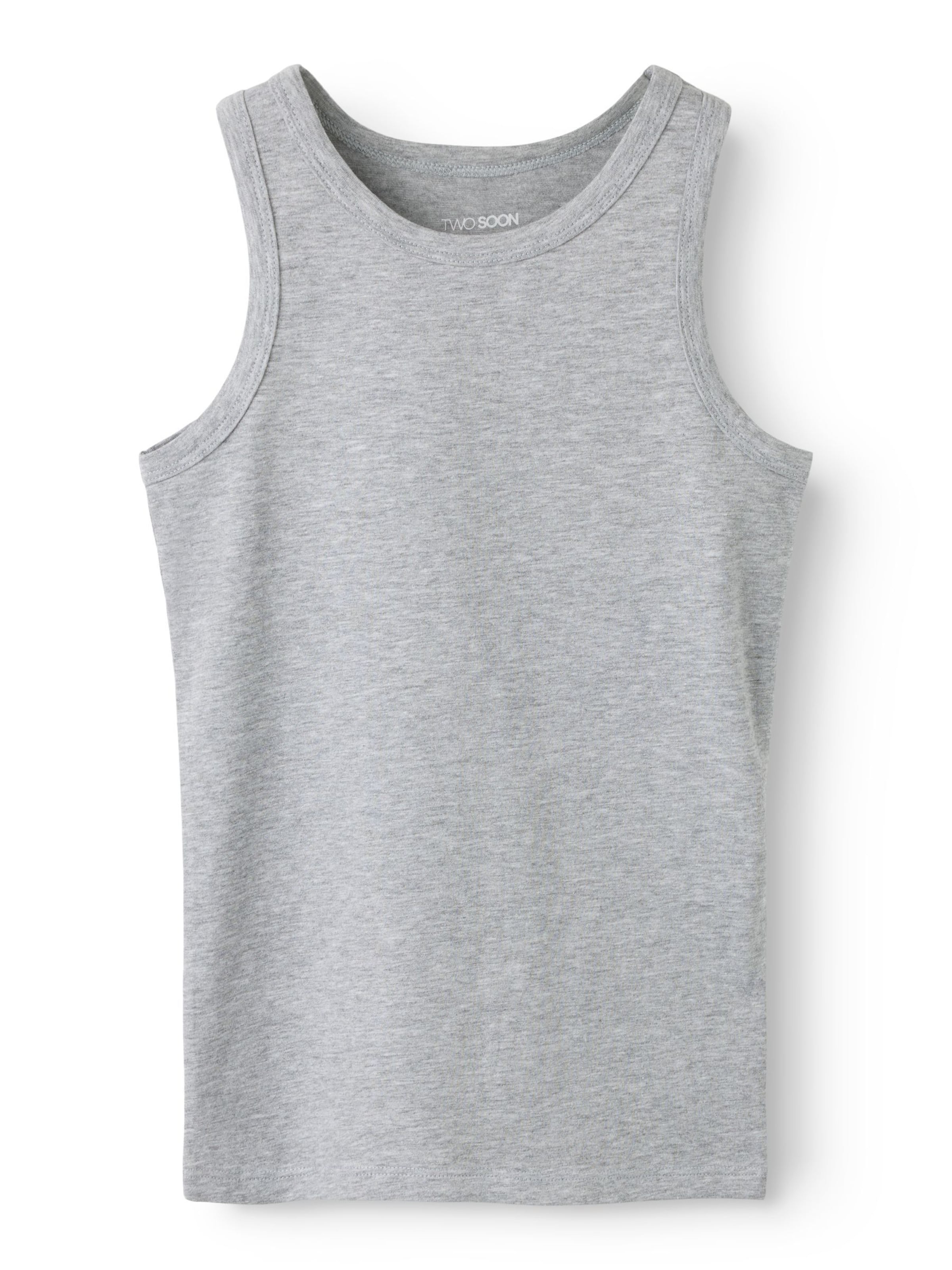 TWO SOON - Top en gris