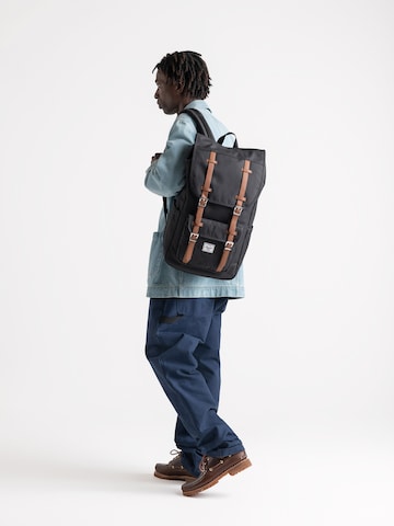 Herschel Backpack 'Little America™' in Black: front