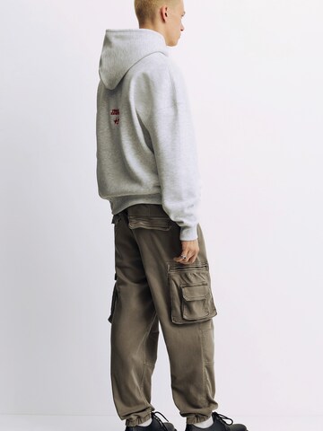 Pull&Bear Tapered Cargo Pants in Green
