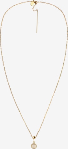 Chaîne 'Geburtsstein April' ELLI PREMIUM en beige : devant