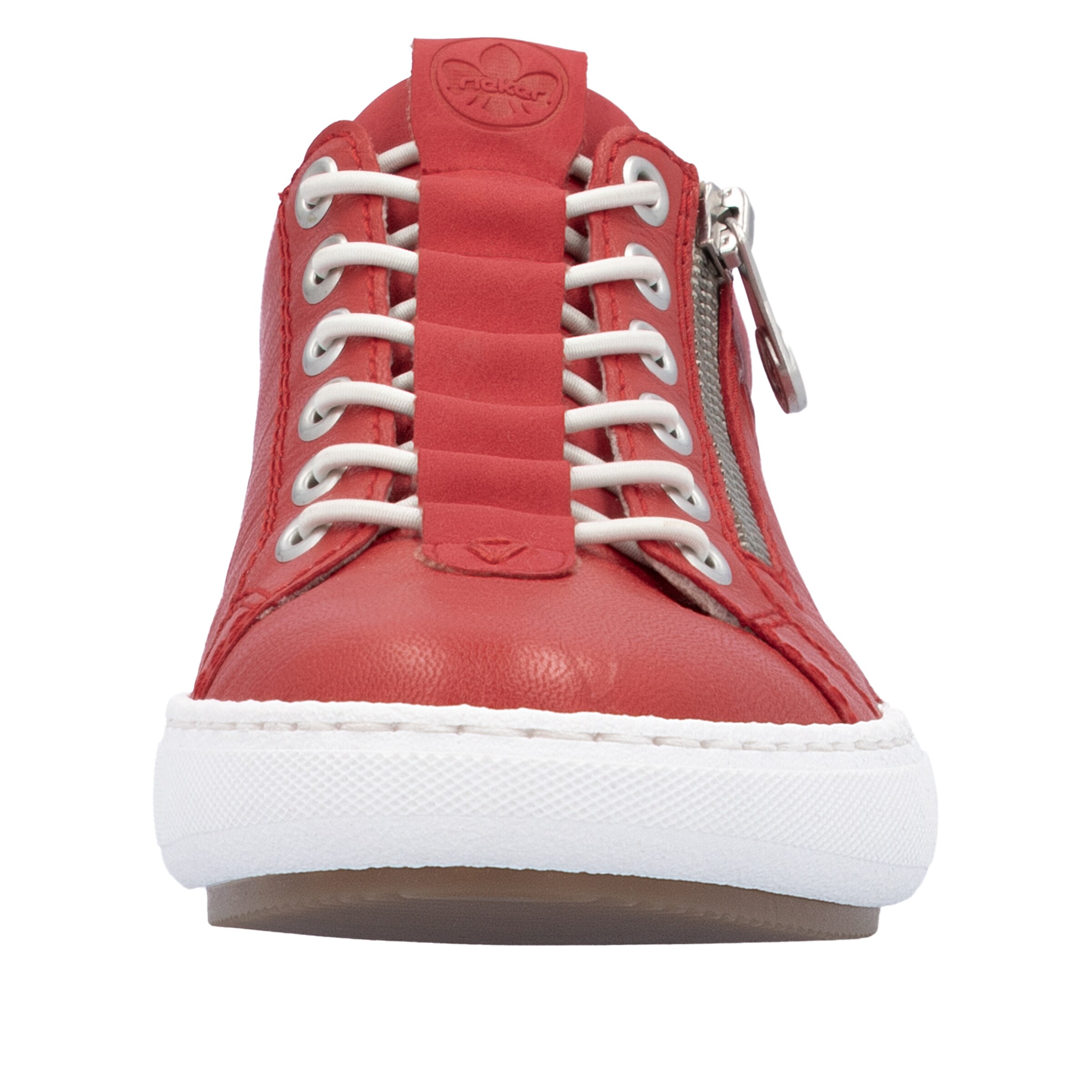 Baskets basses Rieker en rouge