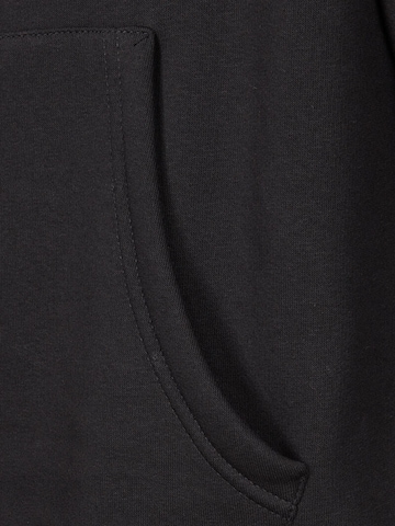Koyumi Sweatshirt 'Oversize Hoodie mit Zipper & Print – 3-Faden Stoff - Warm 'Yasin Says'' in Zwart