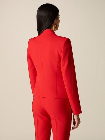 Blazer di oltre in rosso