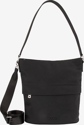 Borsa a spalla di BOGNER in nero: frontale