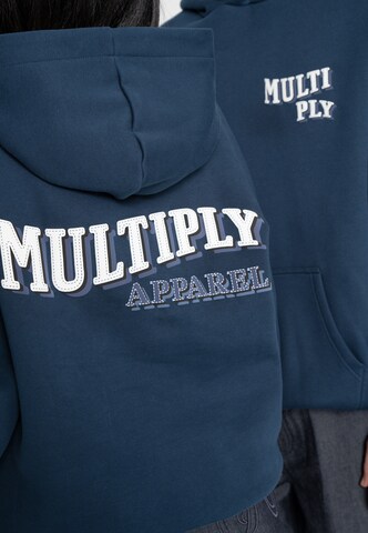 Multiply Apparel Sweatshirt 'Pennant' in Blue