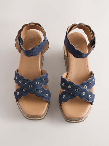 Next Strap sandal 'Forever Comfort' in Blue