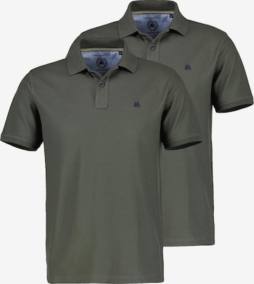 LERROS Shirt 'Basic' in Grün: Vorderseite