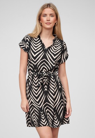 Cloud5ive Kleid in Schwarz: Vorderseite