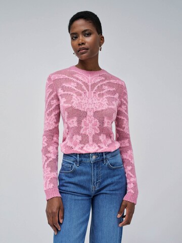 Pull-over Salsa Jeans en rose : devant