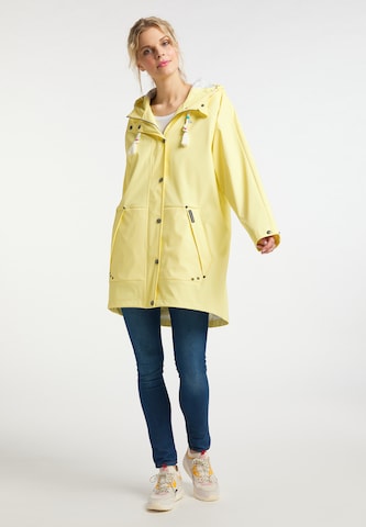 Manteau fonctionnel Schmuddelwedda en jaune