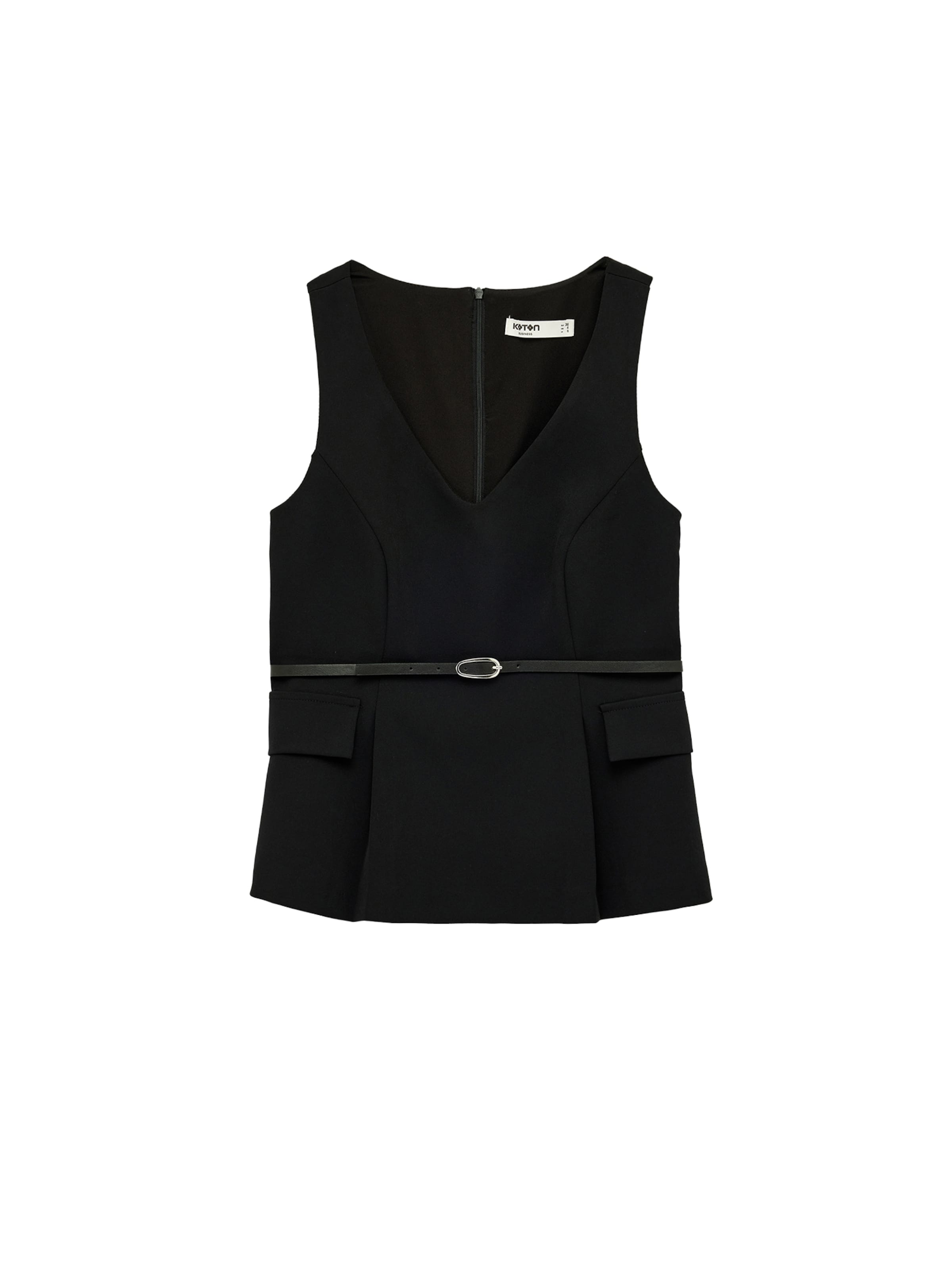 Koton Bodywarmer in Zwart: voorkant