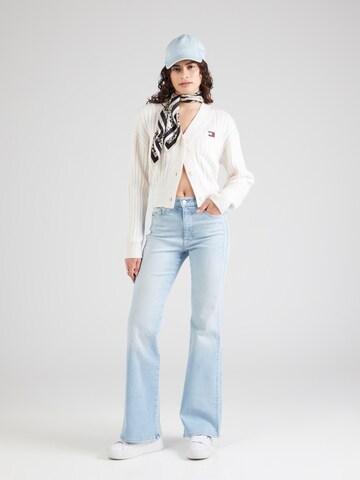 Tommy Jeans Rozšírený strih Džínsy 'SYLVIA' - Modrá