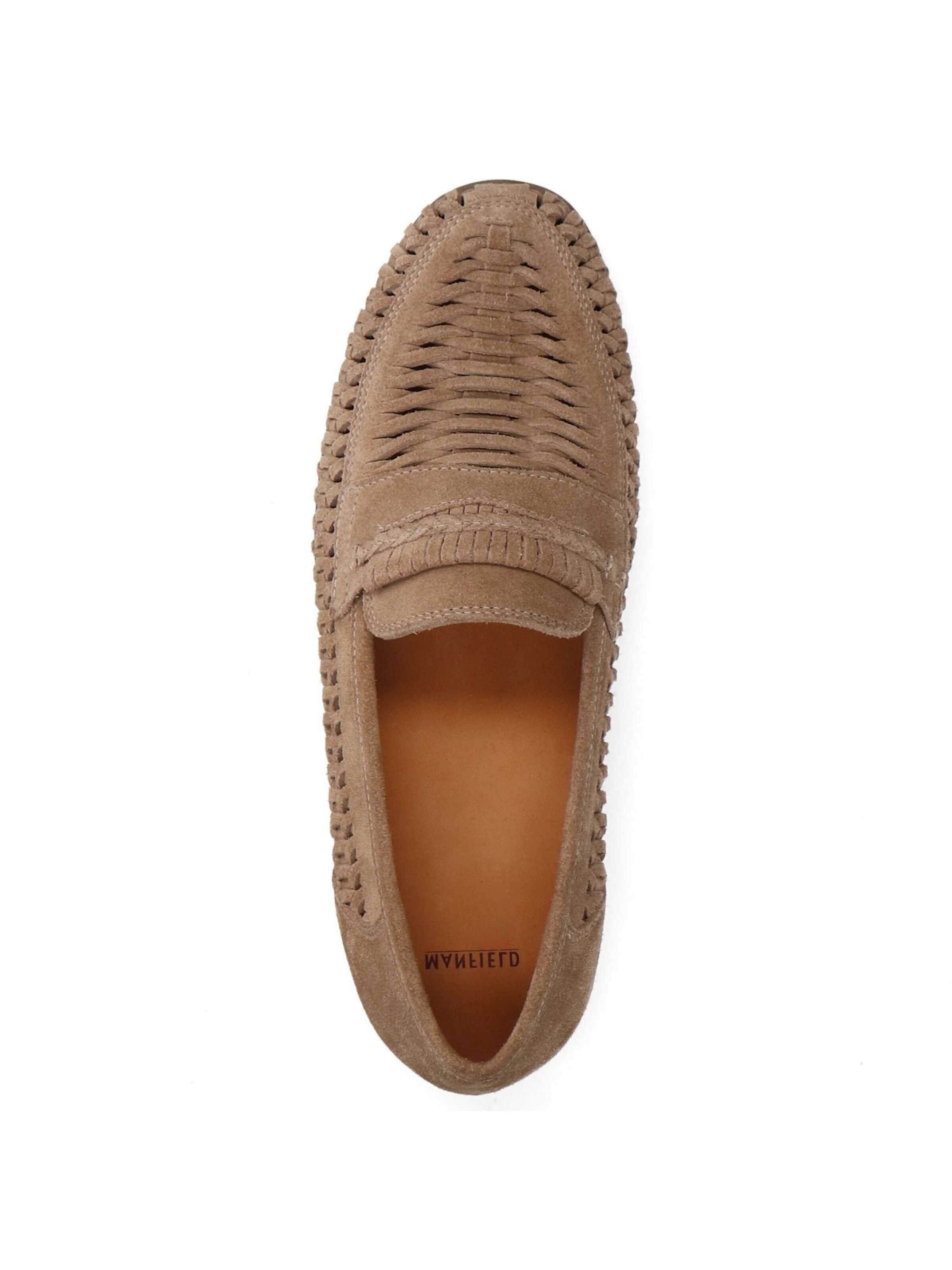 MANFIELD Classic Flats in Beige