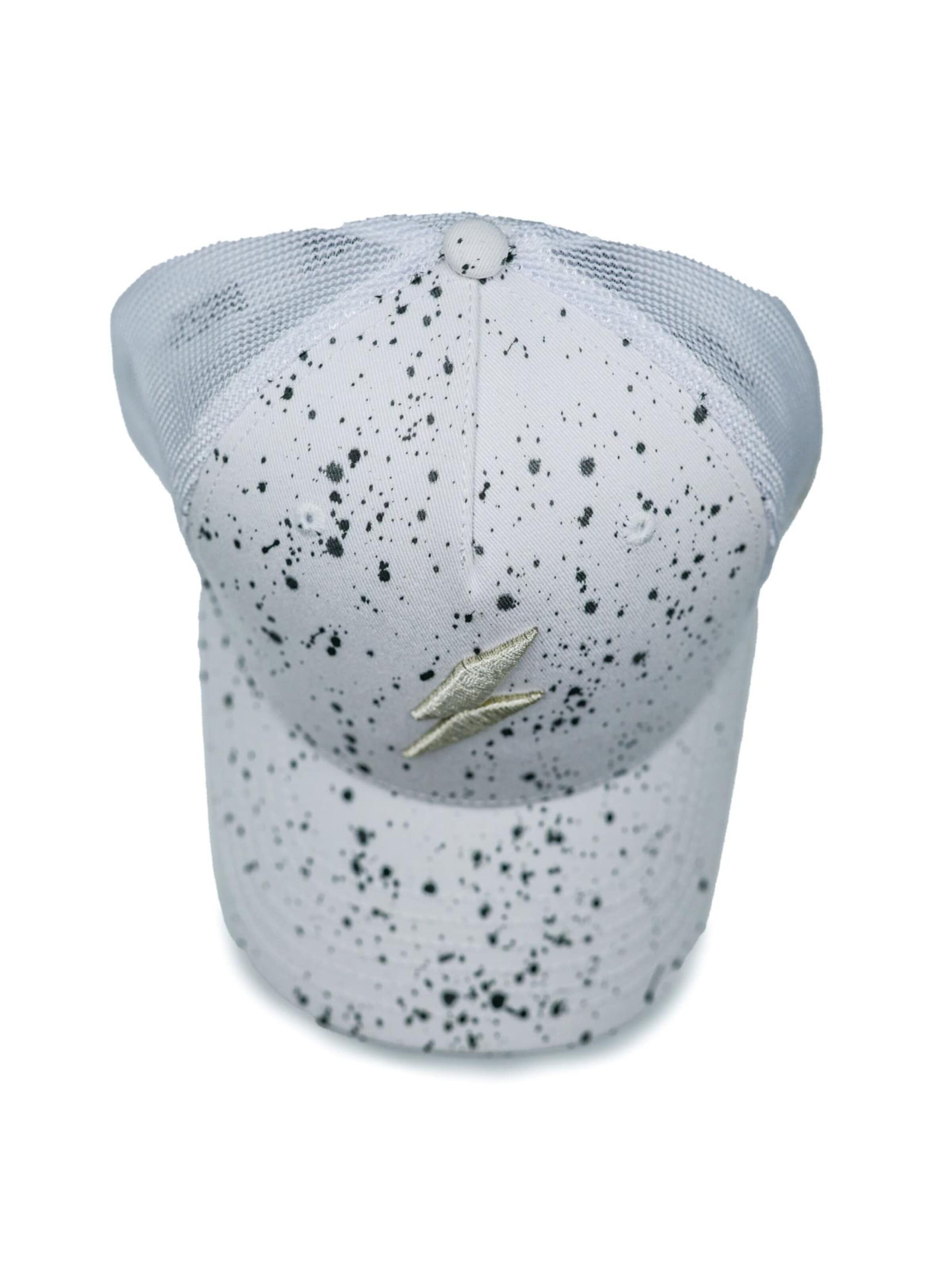 Be52 Cap 'Bolt splash premiumS' in White