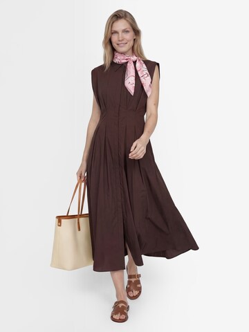Robe-chemise Ambiance en marron