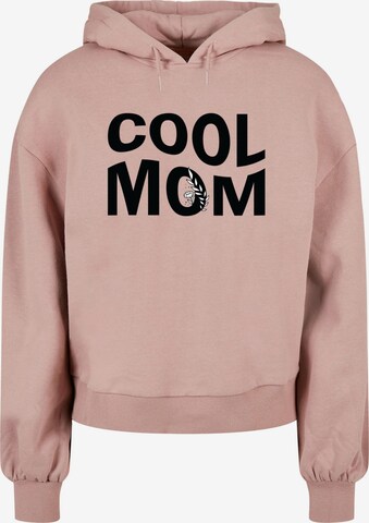 Merchcode Sweatshirt 'Ladies Mothers Day - Cool Mom' in Roze: voorkant