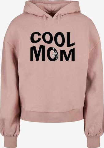 Merchcode Sweatshirt 'Ladies Mothers Day - Cool Mom' in Roze: voorkant