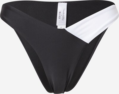 Slip costum de baie hunkemöller x NA-KD pe negru / alb, Vizualizare produs
