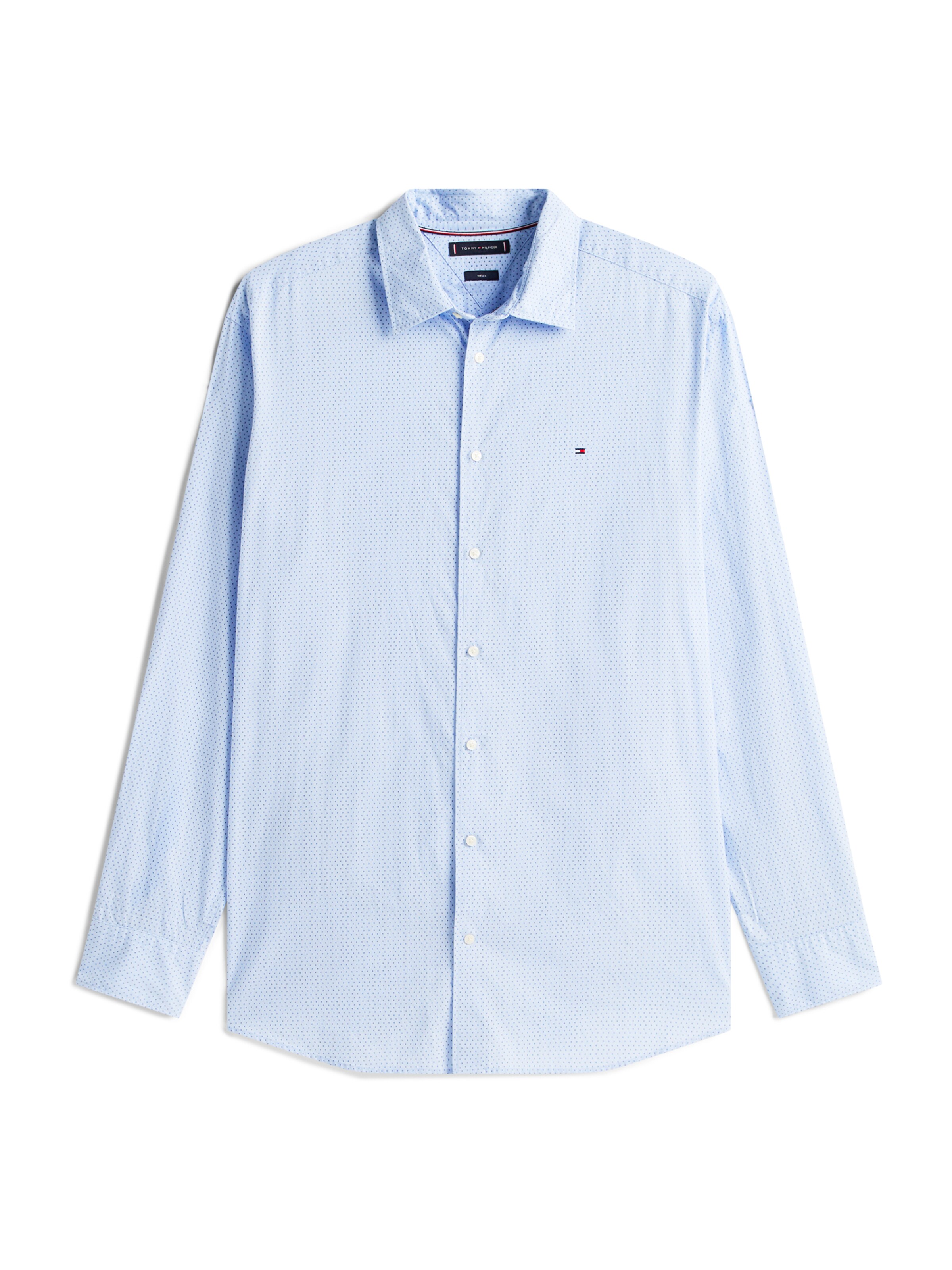 Tommy Hilfiger Big & Tall - Ajuste regular Camisa en azul: frente