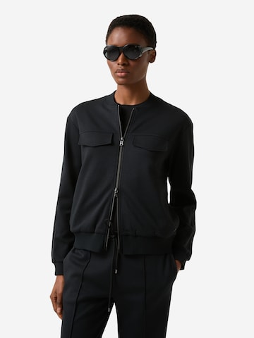 BOGNER Sweatjacke 'Nika' in Schwarz: Vorderseite