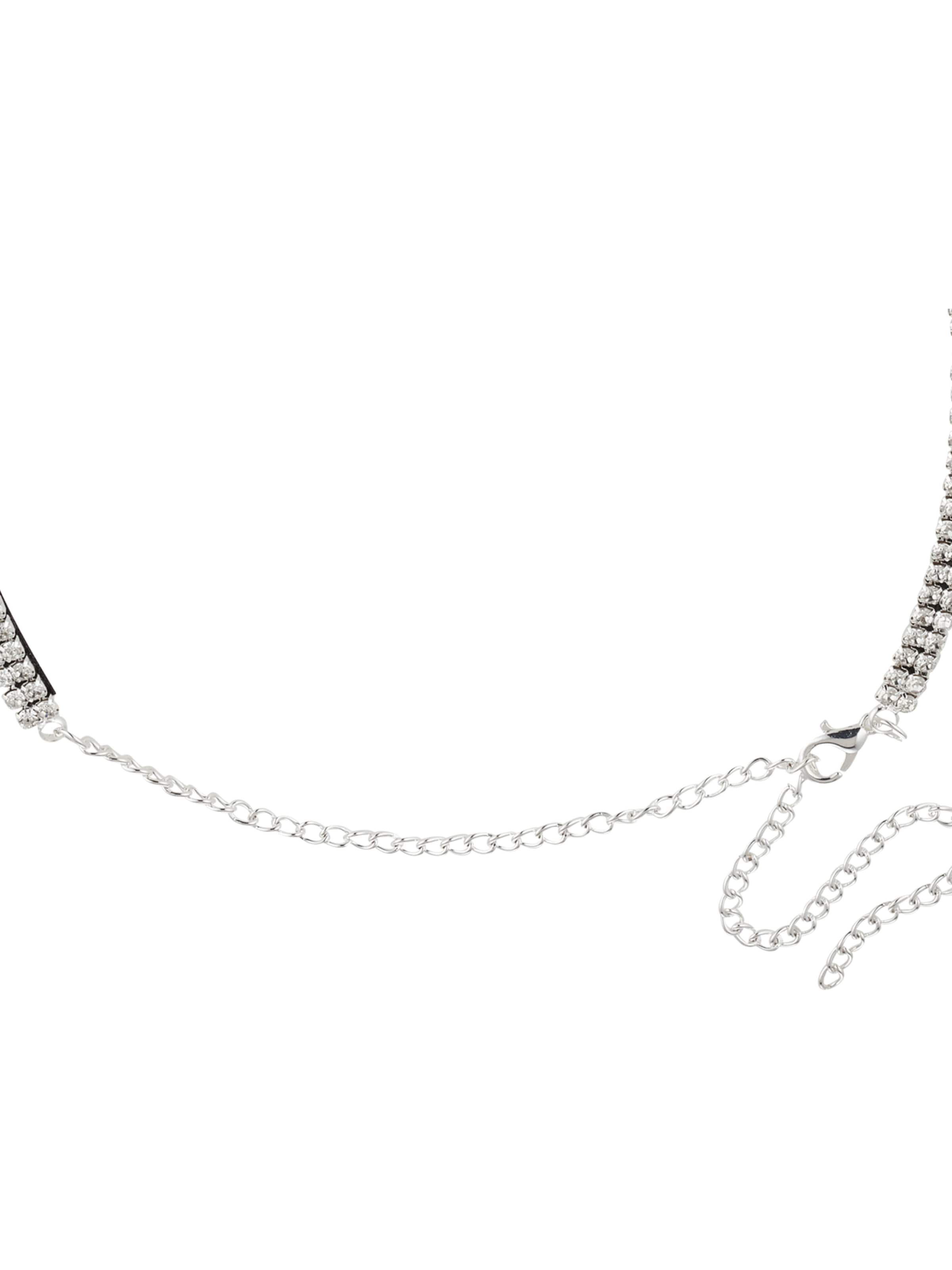 Katy Perry exclusive for ABOUT YOU Verižica 'Ashley' | srebrna barva