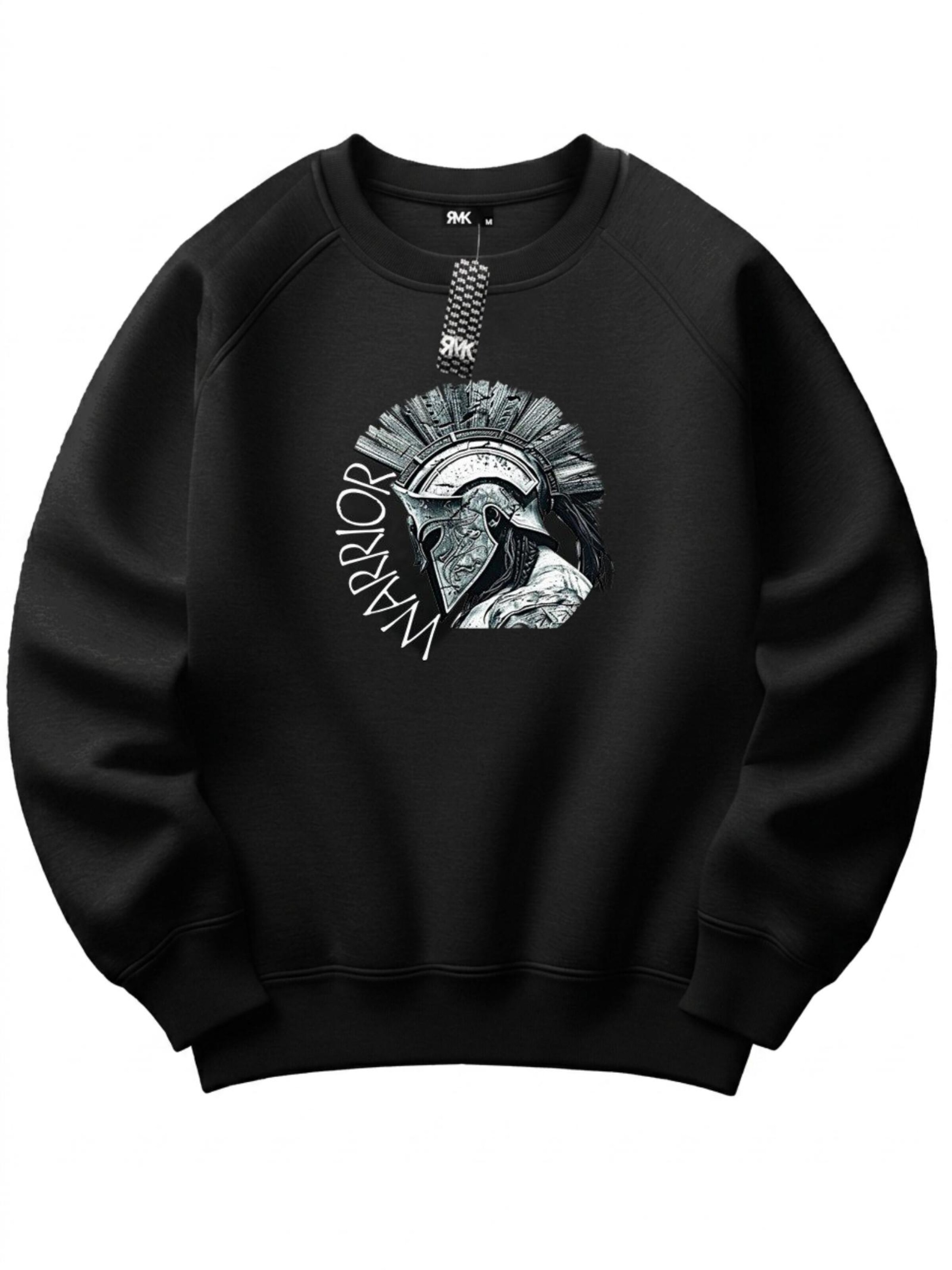 RMK Sweatshirt 'Sparta' in Black: front