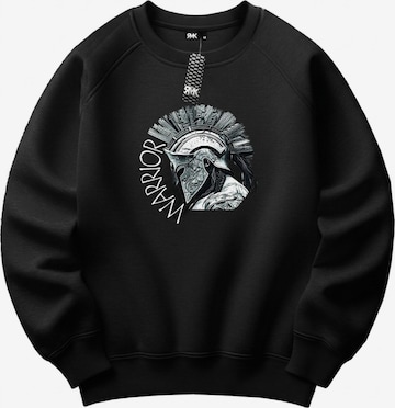 RMK Sweatshirt 'Sparta' in Black: front
