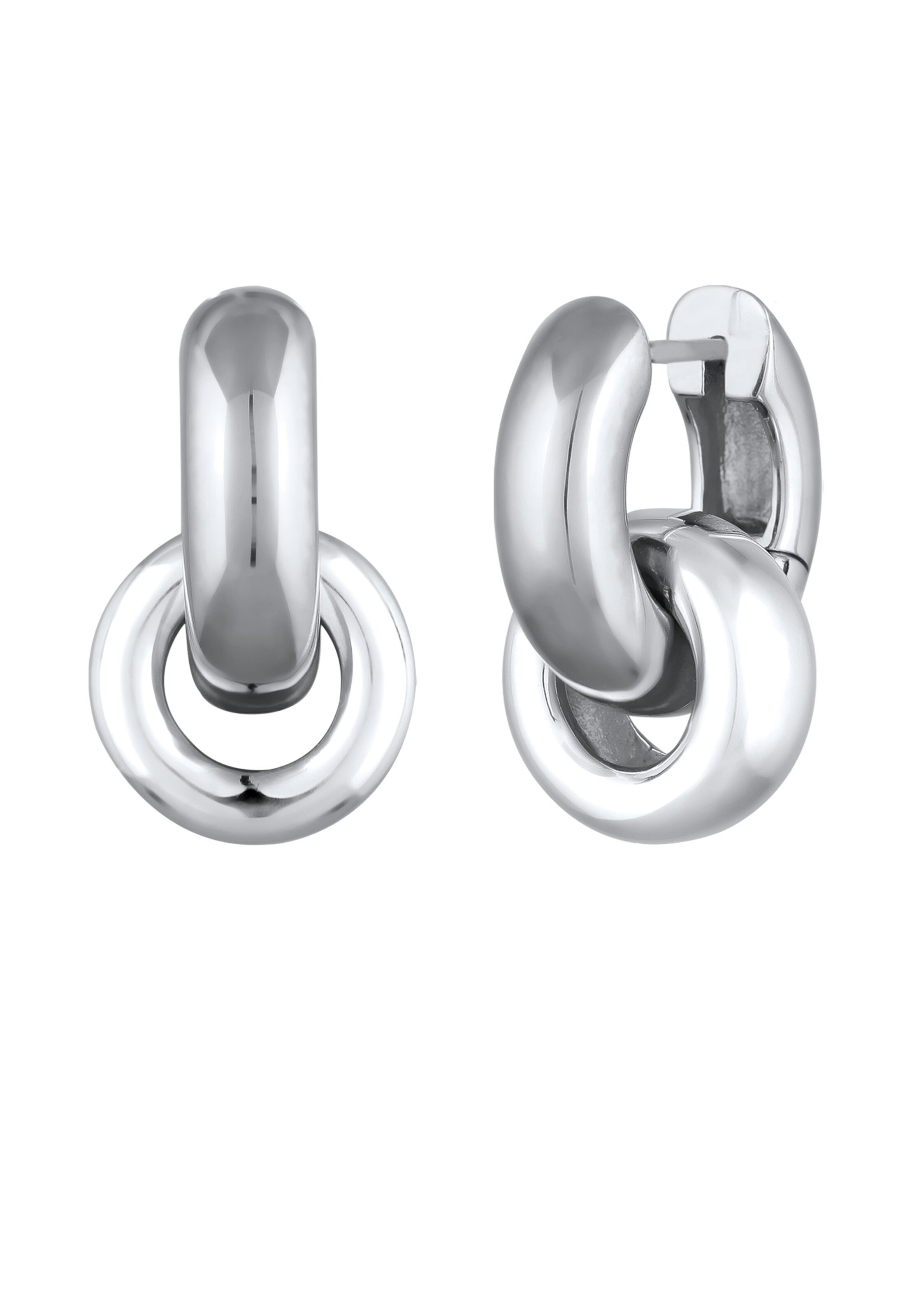 ELLI Oorbellen in Zilver: voorkant