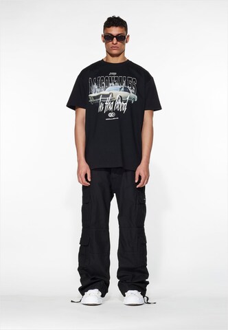 MJ Gonzales T-Shirt 'In tha Hood' in Schwarz