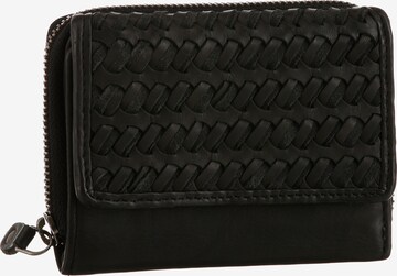 Harbour 2nd Wallet 'Cindy' in Black: front