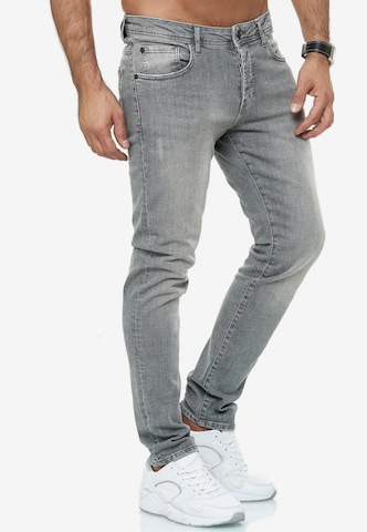 Redbridge Slimfit Jeans 'Garden Grove' in Grau