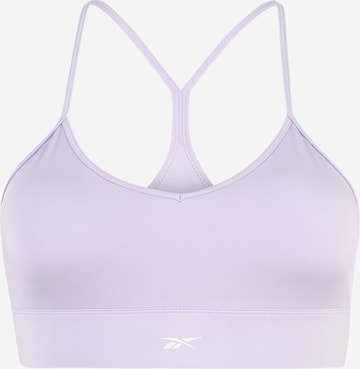 Reebok - Soutien de desporto em roxo: frente