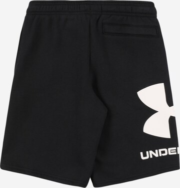 UNDER ARMOUR Regular Workout Pants 'Rival' in Black
