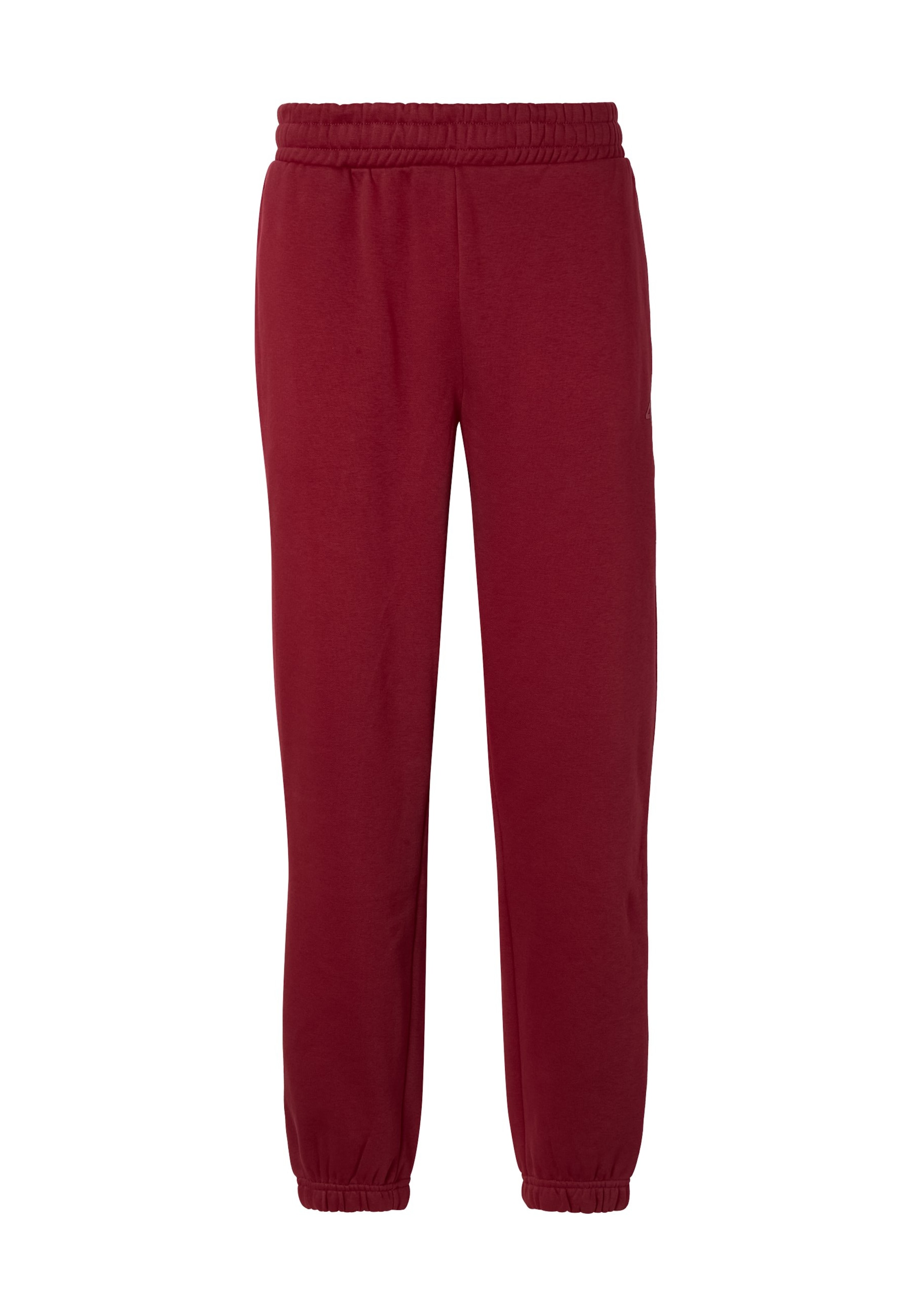 4F Tapered Sporthose in Rot: Vorderseite