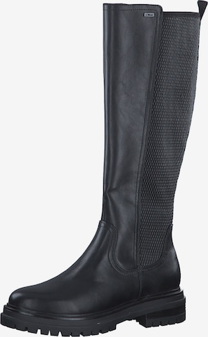 Bottes s.Oliver en noir : devant