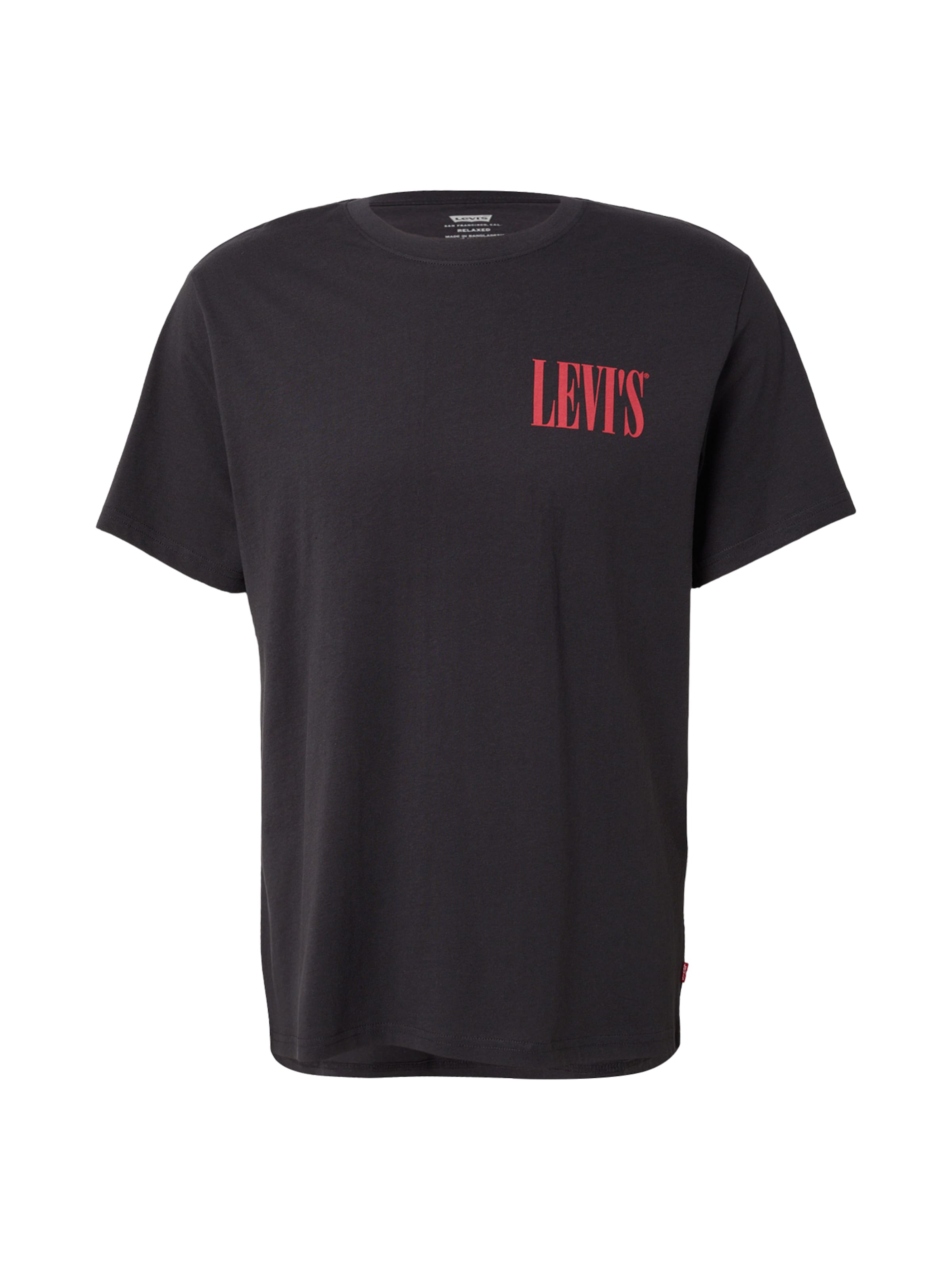 LEVI'S ® T-Shirt in Schwarz: Vorderseite