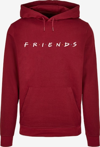 ABSOLUTE CULT Sweatshirt 'Friends' in Rood: voorkant