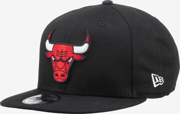 Cappello da baseball '9Fifty Chicago Bulls' di NEW ERA in nero: frontale