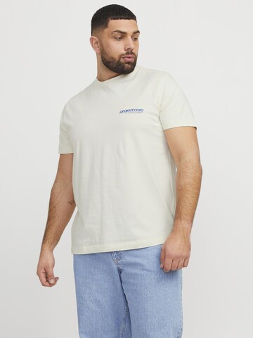 JACK & JONES T-Shirt in Weiß: Vorderseite