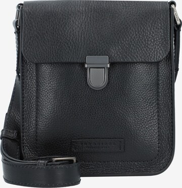 The Bridge Crossbody Bag 'Ettore' in Black: front