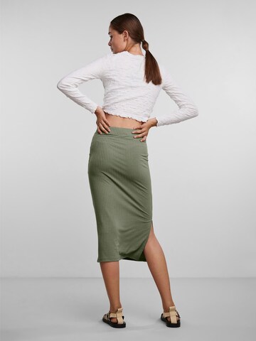 PIECES Skirt 'Kylie' in Green