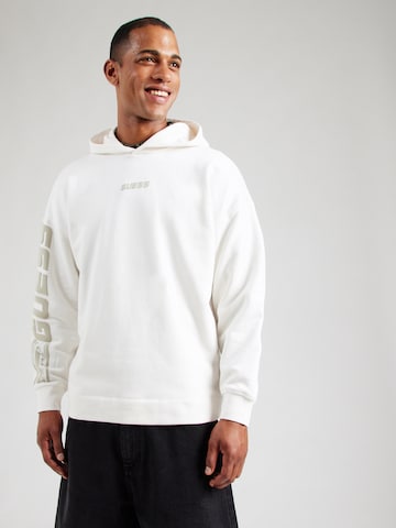 GUESS - Sudadera 'DALIM' en blanco: frente