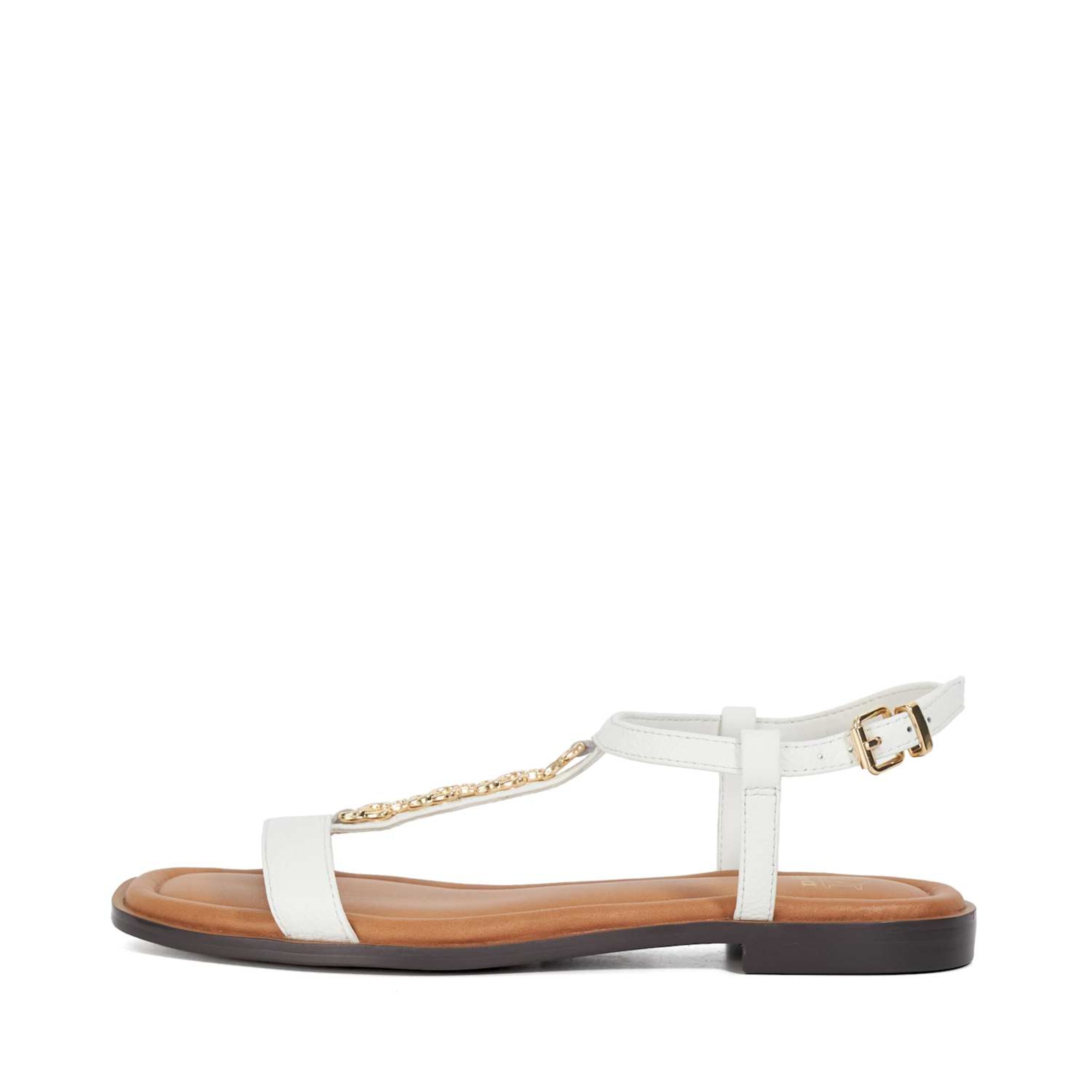 Dune LONDON Sandale 'Lollipops' in Weiß