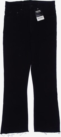 MOTHER Jeans in 26 in Black: front