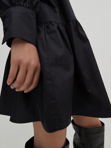 EDITED Shirt Dress 'Rylee' in Black