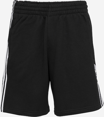 Regular Pantaloni de la ADIDAS ORIGINALS pe negru: față