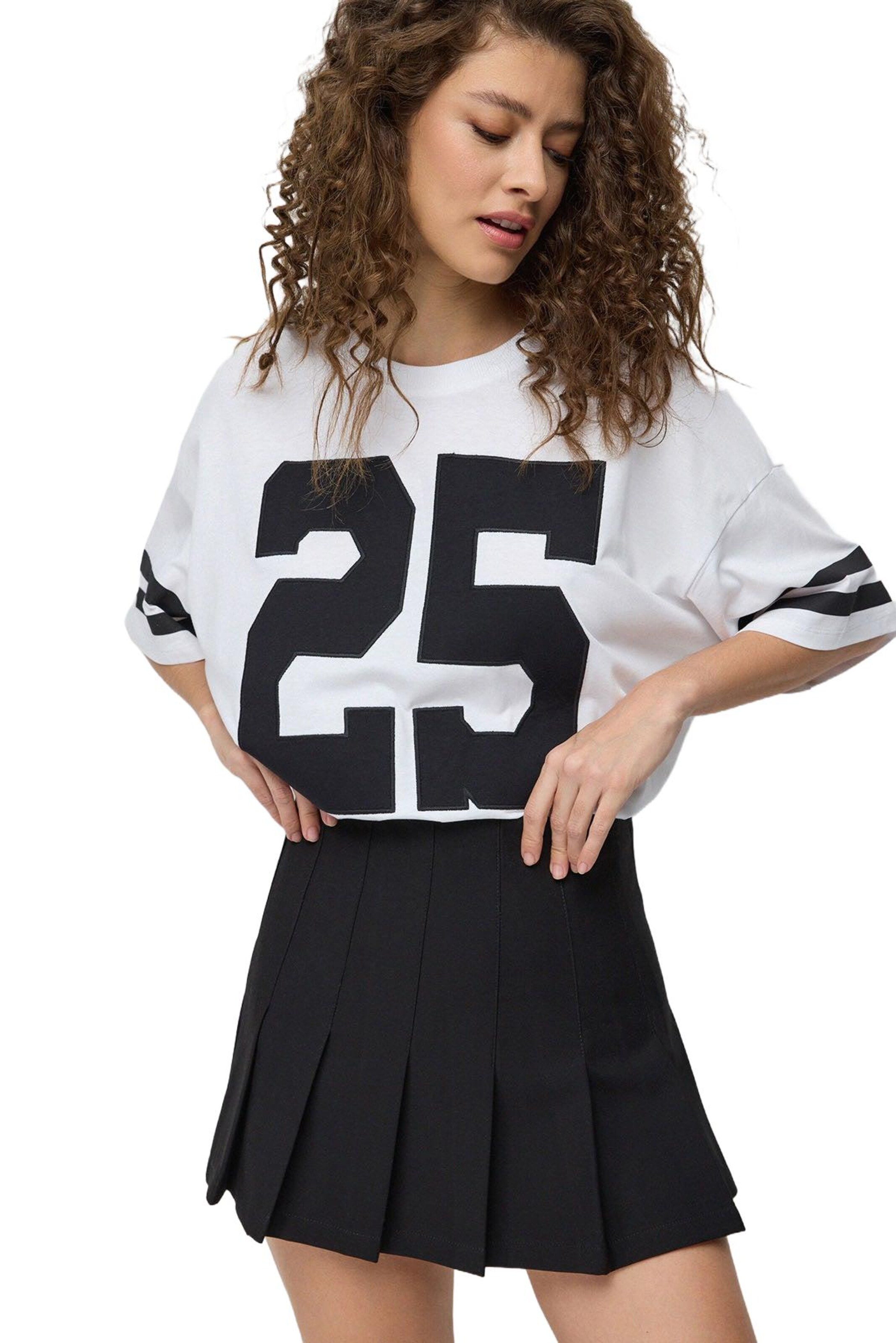 No Matter What Shirt in White: front